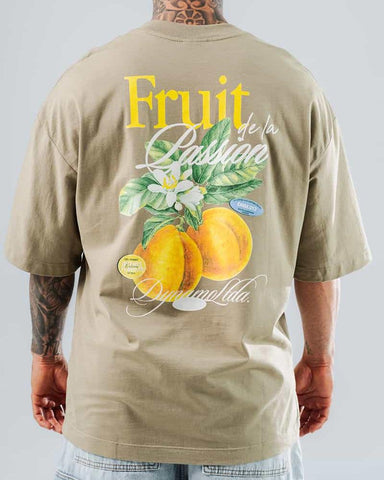 Camiseta Para Hombre Oversize Fruit de la Passion