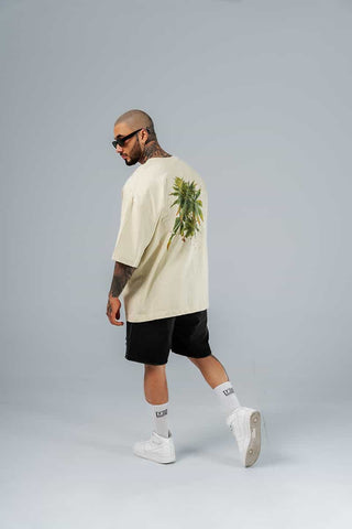 Camiseta Para Hombre Oversize Natural Paradise