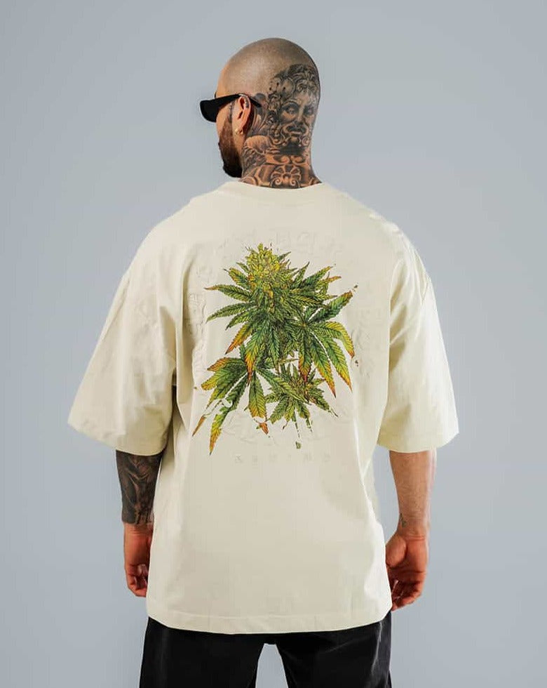 Camiseta Para Hombre Oversize Natural Paradise