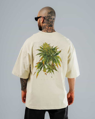 Camiseta Para Hombre Oversize Natural Paradise