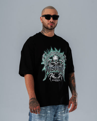 Camiseta Para Hombre Oversize Poisouns