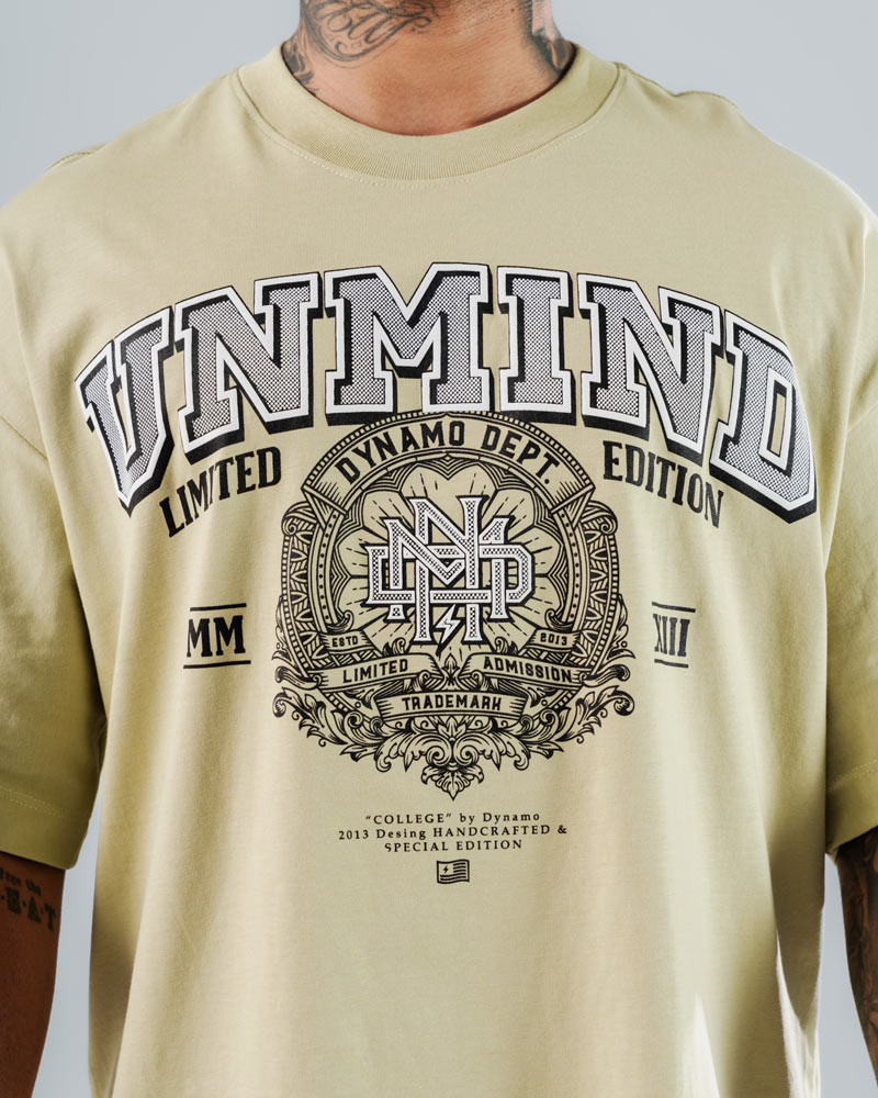 Camiseta Para Hombre Oversize Unmind Edition