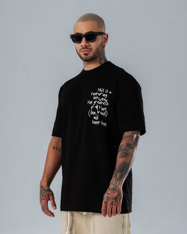 Camiseta Para Hombre Oversize Doggs B*tch