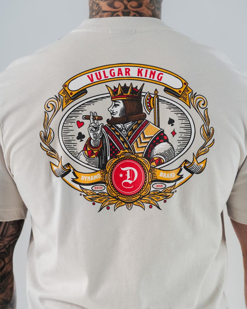 Camiseta Para Hombre Regular Vulgar King