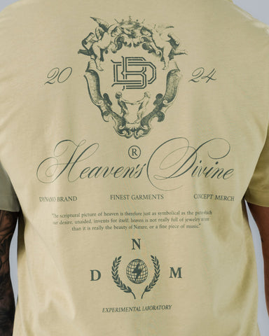 Camiseta Para Hombre Verde Oliva Divine