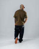 Camiseta Relaxed Fit Basico Verde Militar