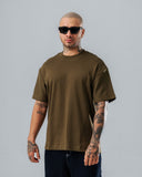 Camiseta Relaxed Fit Basico Verde Militar