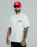 Camiseta Relaxed Fit Blanca Transcend