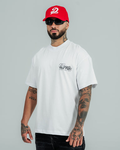 Camiseta Relaxed Fit Blanca Transcend