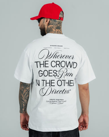 Camiseta Relaxed Fit Blanca Transcend