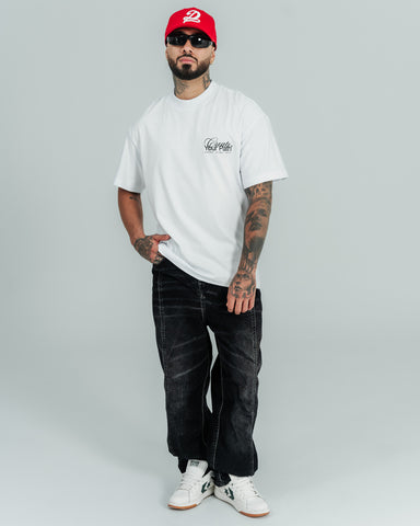 Camiseta Relaxed Fit Blanca Transcend