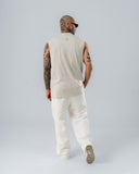 Camiseta Sin Mangas Gris Claro Essential D