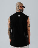 Camiseta Sin Mangas Para Hombre Negra DNM