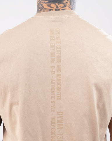 Camiseta Sin Mangas Para Hombre Taupe DYNM 13BTS