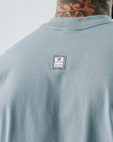 Camiseta Sin Mangas Regular Azul Grisáceo Essential