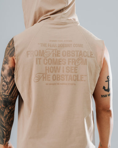 Camiseta Sin Mangas Regular Hood Beige