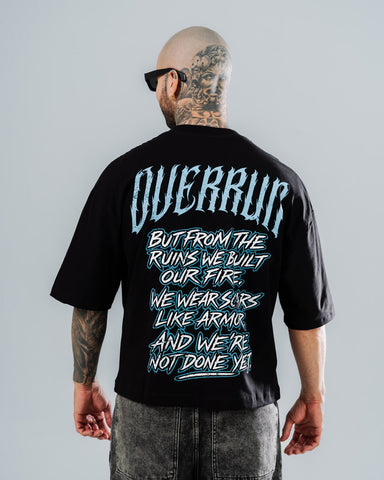 Camiseta Boxy Fit Overrun Storm