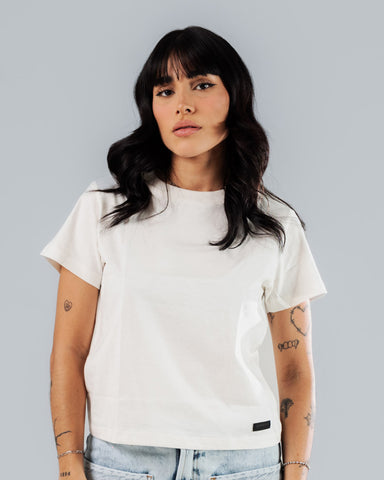 Camiseta para mujer Básica Natural