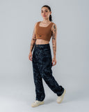 Crop Top Café Para Mujer Escote Cuadrado