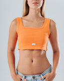 Crop Top Essential Mandarina