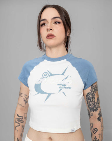 Crop Top Natural Baby Tees