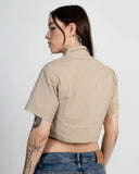 Crop Top Taupe Legends