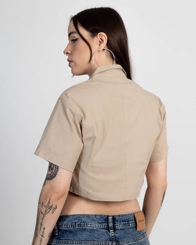 Crop Top Taupe Legends