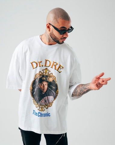 Camiseta Oversize Blanca Dr. Dre