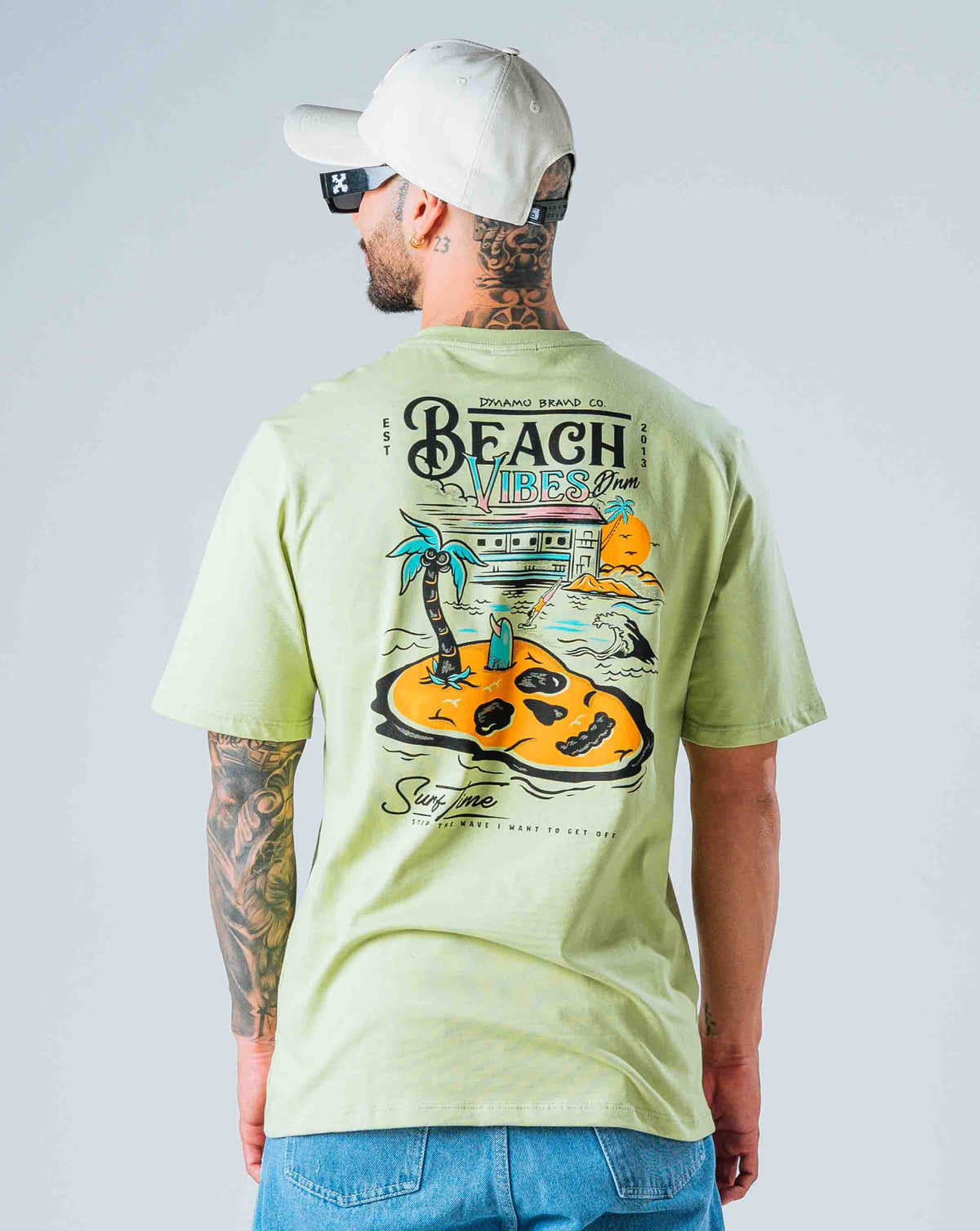 Camiseta Regular Verde Laurel B*ach