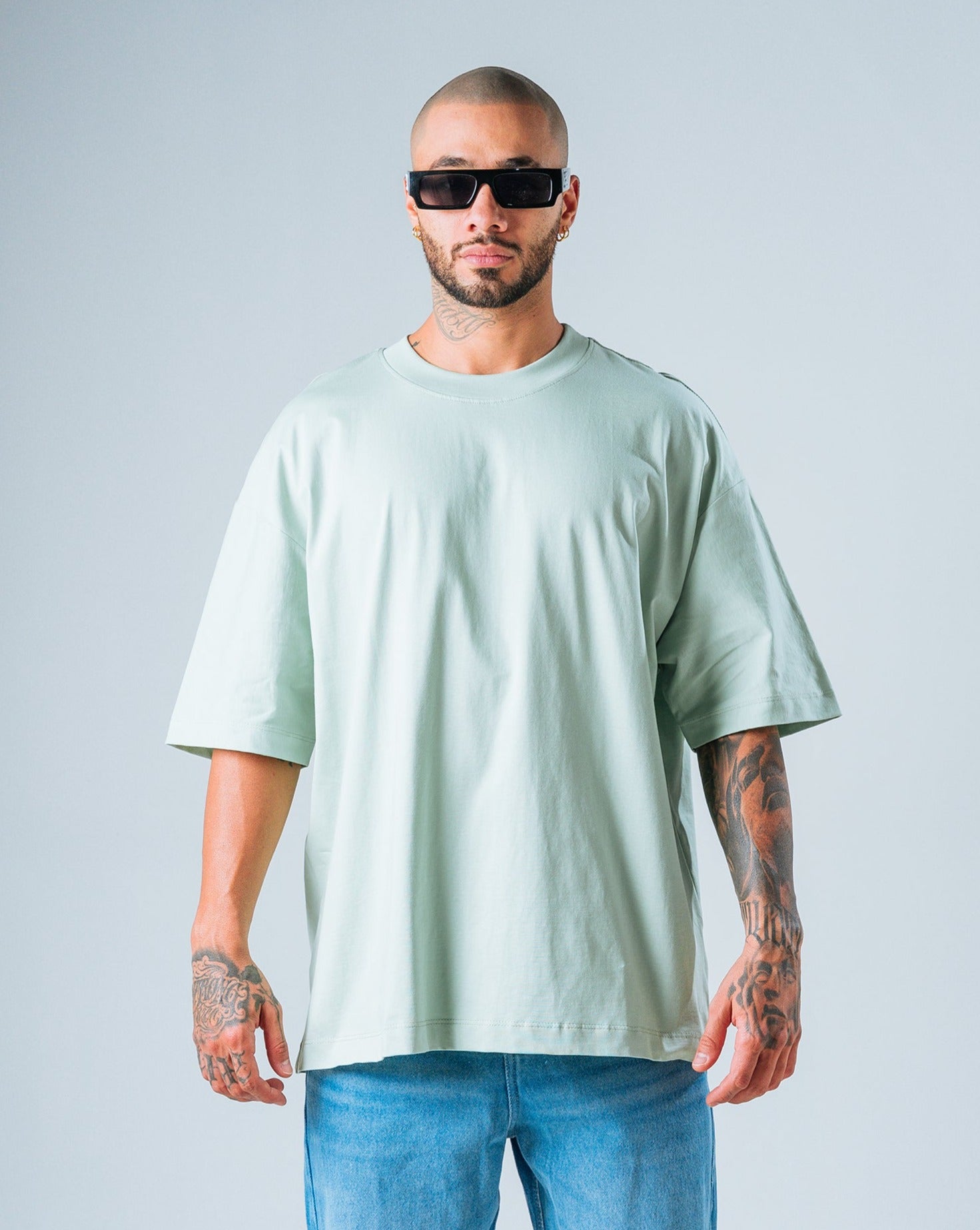Camiseta Básica Oversize Jade
