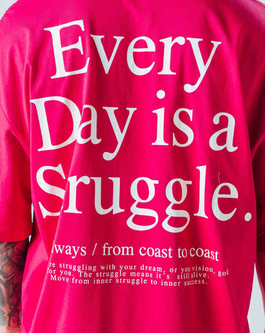 Camiseta Oversize Magenta Every Day