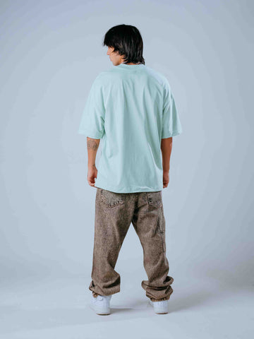 Camiseta Oversize Verde Blond