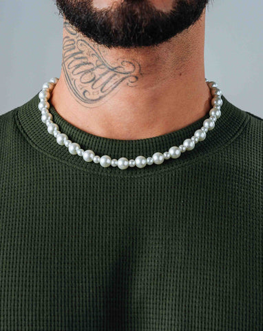 Collar Con Perlas Big & Small