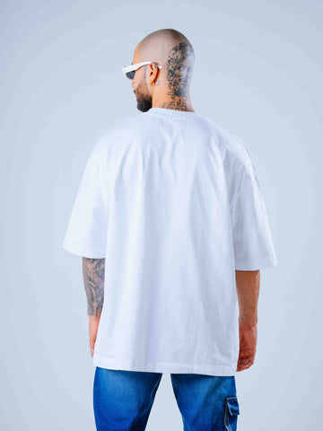 Camiseta Oversize Blanca Trust