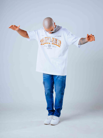 Camiseta Oversize Blanca Trust