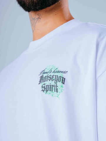 Camiseta Oversize Blanca Spirit