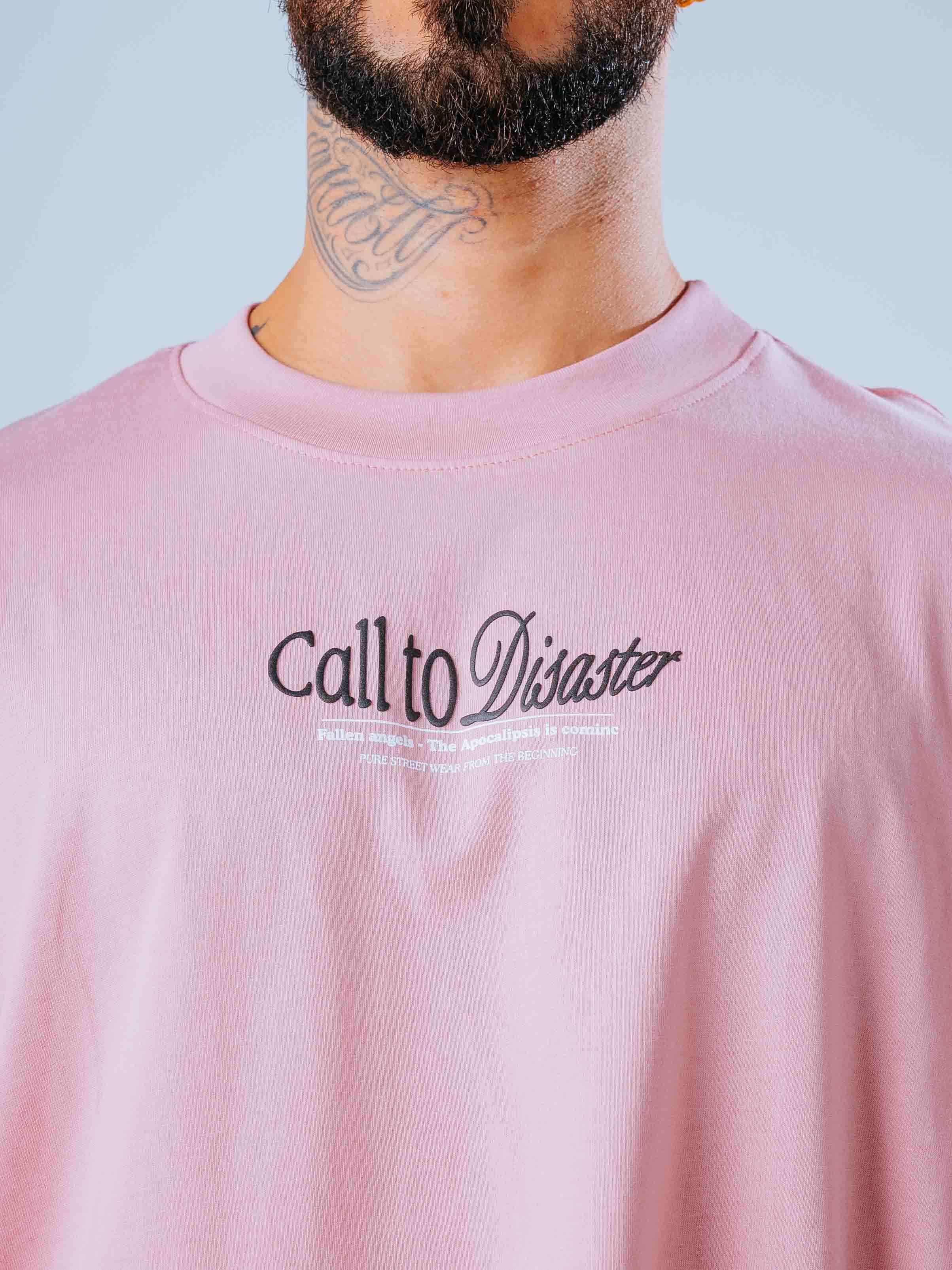 Camiseta Oversize Palo de Rosa Call