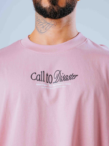 Camiseta Oversize Palo de Rosa Call