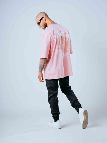 Camiseta Oversize Palo de Rosa Call
