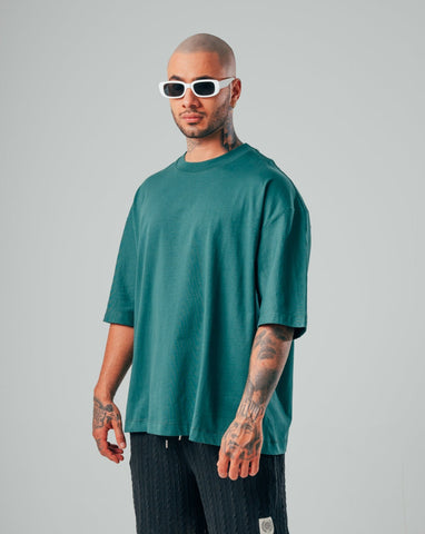 3 Camisetas Básicas Oversize - Pack X3 Green