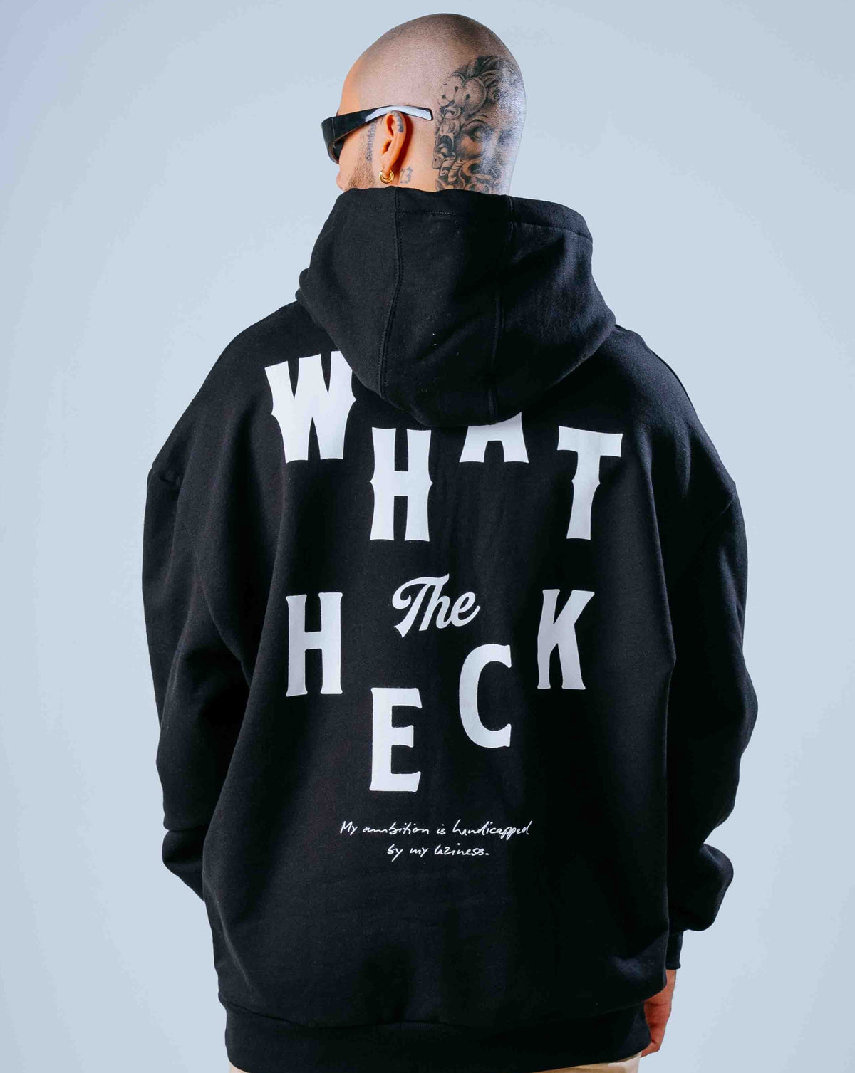 Hoodie Oversize Con Capucha W.H