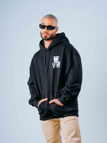 Hoodie Oversize Con Capucha W.H