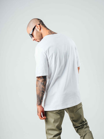 3 Camisetas Para Hombre Básicas Regular - Pack X3 Blanca