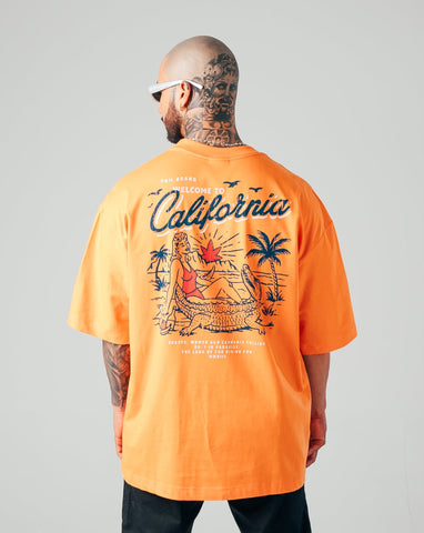 Camiseta Oversize Mandarina 420