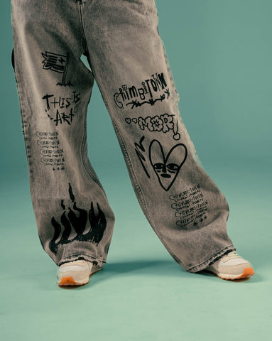 Jeans Baggy Mor - Edición Chimbitown