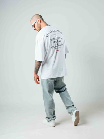 Camiseta Oversize  Blanca Fan Club