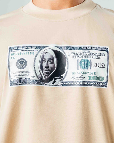 Camiseta Oversize Almendra Money