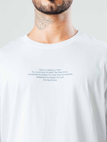 Camiseta Regular Blanca Textus