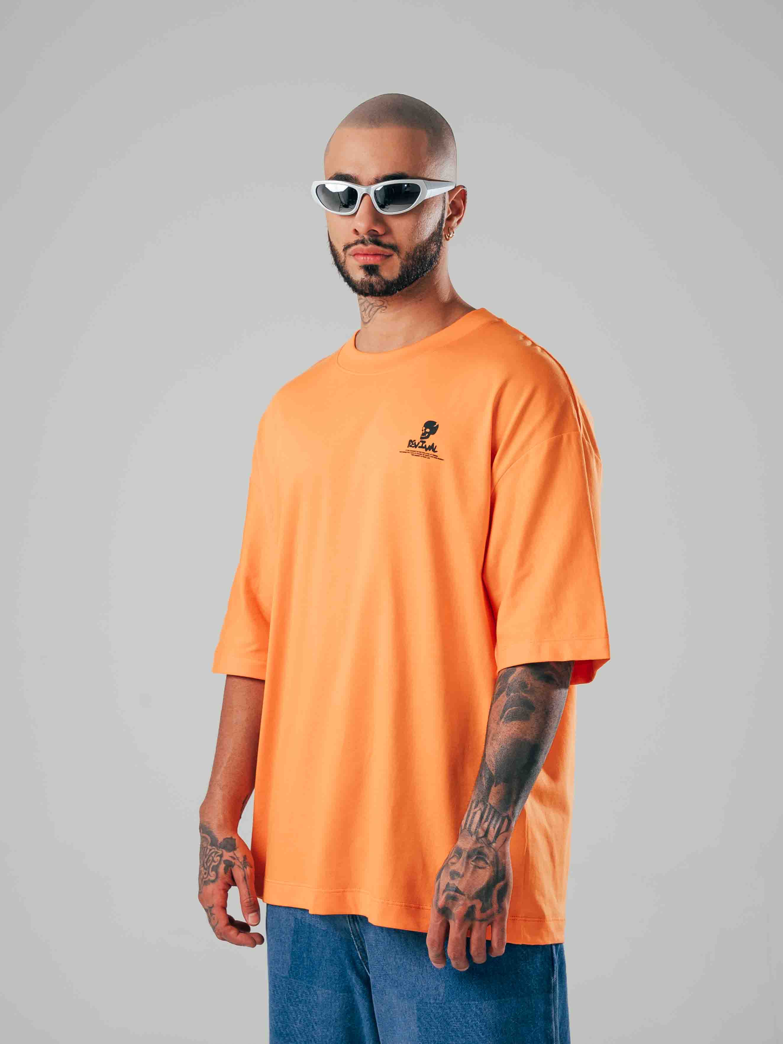 Camiseta Oversize Mandarina Revival