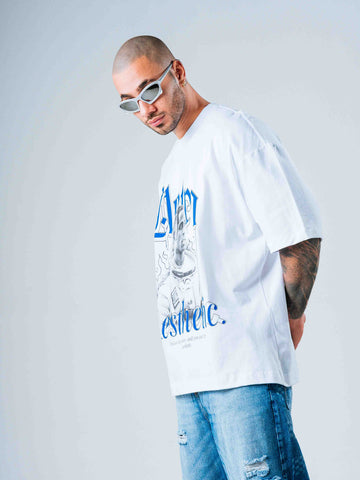 Camiseta Oversize Blanco Astro